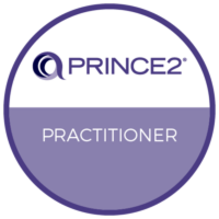 PRINCE2 Practitioner certification badge